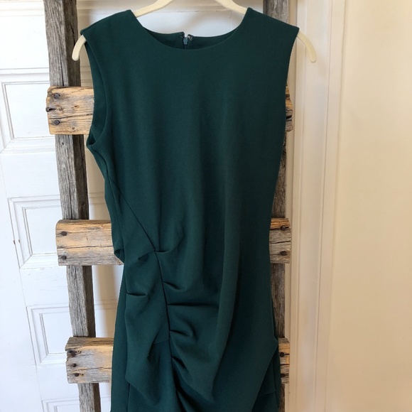 Dynamite Dresses & Skirts - DYNAMITE Green Ruched Fitted Mini Dress